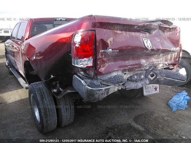 3C63RRHLXFG702764 - 2015 RAM 3500 SLT MAROON photo 3