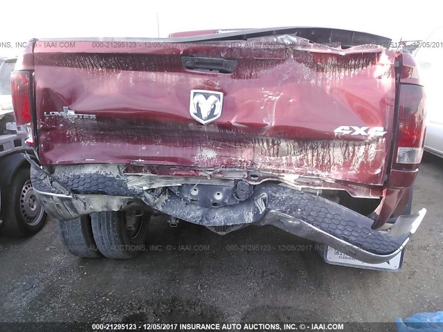 3C63RRHLXFG702764 - 2015 RAM 3500 SLT MAROON photo 6