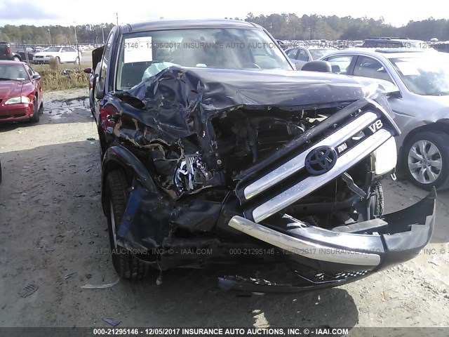 5TBBT44103S335571 - 2003 TOYOTA TUNDRA ACCESS CAB SR5 BLACK photo 6