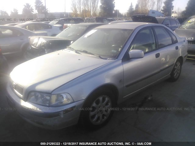 YV1VS29521F657708 - 2001 VOLVO S40 1.9T SILVER photo 2