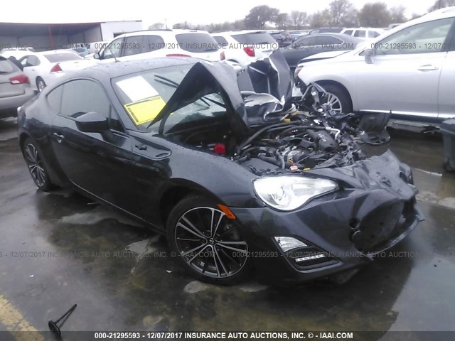 JF1ZNAA14D1730456 - 2013 TOYOTA SCION FR-S ნაცრისფერი ფოტო 1