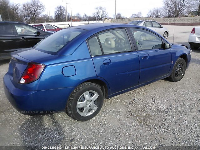 1G8AJ55F26Z125334 - 2006 SATURN ION LEVEL 2 蓝色 照片 4
