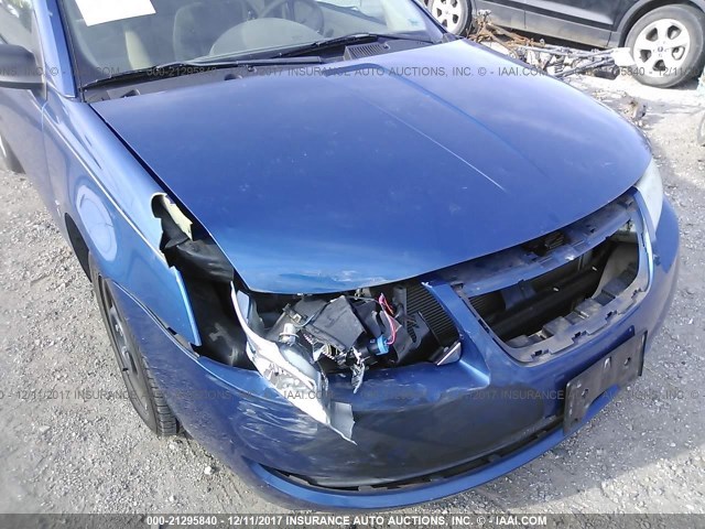 1G8AJ55F26Z125334 - 2006 SATURN ION LEVEL 2 蓝色 照片 6