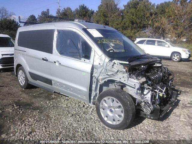 NM0LS7F74G1275019 - 2016 FORD TRANSIT CONNECT XLT SILVER photo 1