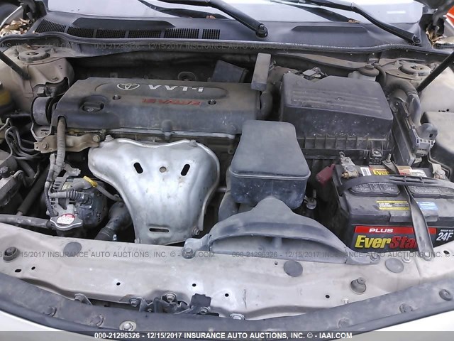 4T1BE46K07U502483 - 2007 TOYOTA CAMRY NEW GENERAT CE/LE/XLE/SE TAN photo 10