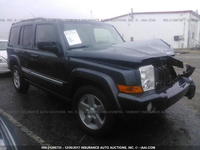 1J8HH48K78C105551 - 2008 JEEP COMMANDER SPORT ნაცრისფერი ფოტო 1