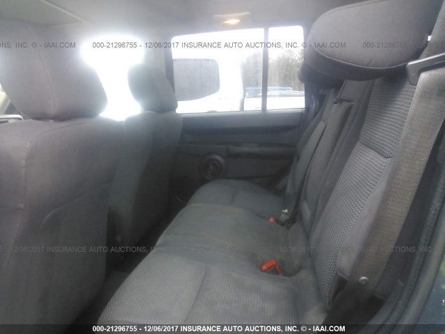 1J8HH48K78C105551 - 2008 JEEP COMMANDER SPORT ნაცრისფერი ფოტო 8