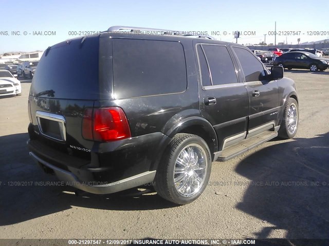 5LMFU28R73LJ43178 - 2003 LINCOLN NAVIGATOR BLACK photo 4
