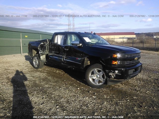 1GC1KWEG0FF617525 - 2015 CHEVROLET SILVERADO K2500 HEAVY DUTY LTZ BLACK photo 1