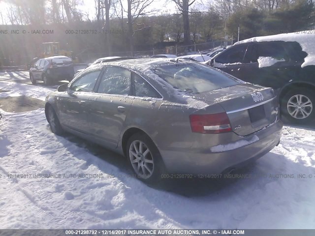 WAUDG74F65N069495 - 2005 AUDI A6 3.2 QUATTRO TAN photo 3