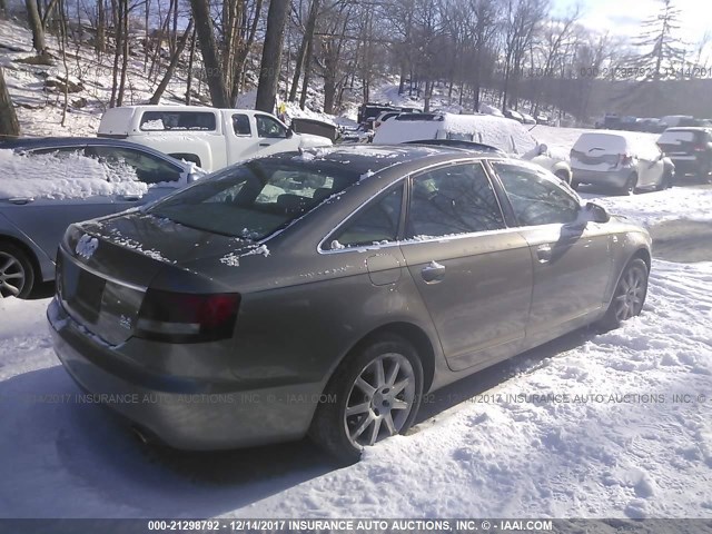 WAUDG74F65N069495 - 2005 AUDI A6 3.2 QUATTRO TAN photo 4