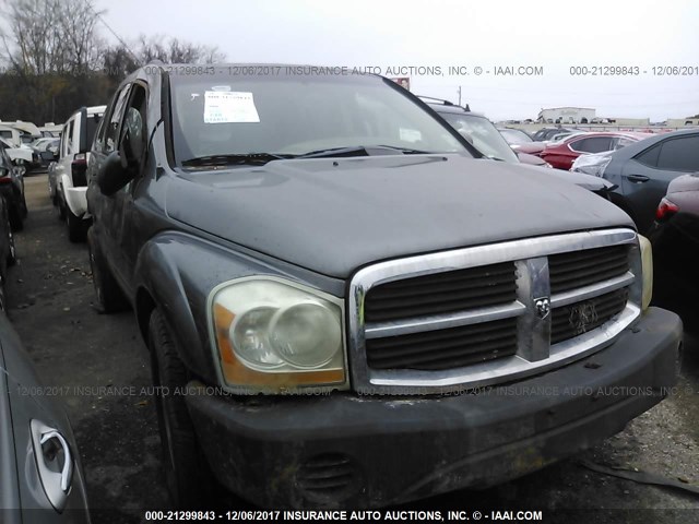 1D4HD38K25F573469 - 2005 DODGE DURANGO ST GRAY photo 1