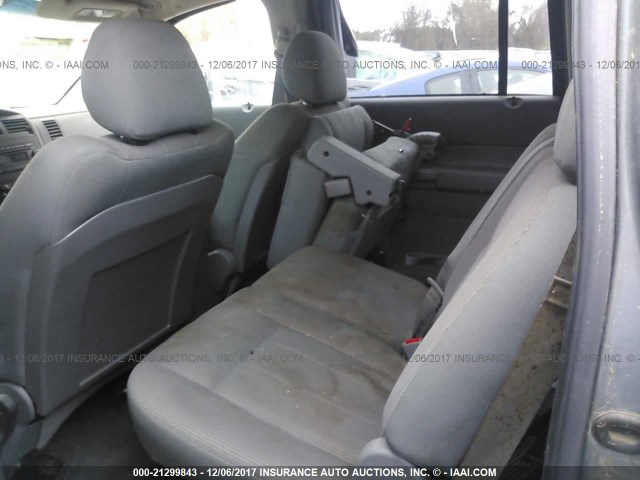 1D4HD38K25F573469 - 2005 DODGE DURANGO ST GRAY photo 8