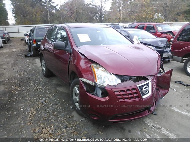 JN8AS58V98W141500 - 2008 NISSAN ROGUE S/SL MAROON photo 1