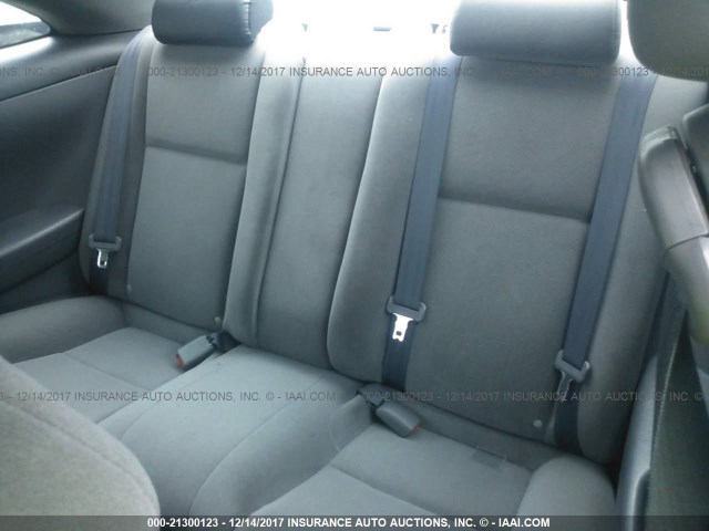 4T1CE38P06U749458 - 2006 TOYOTA CAMRY SOLARA SE/SLE ვერცხლისფერი ფოტო 8