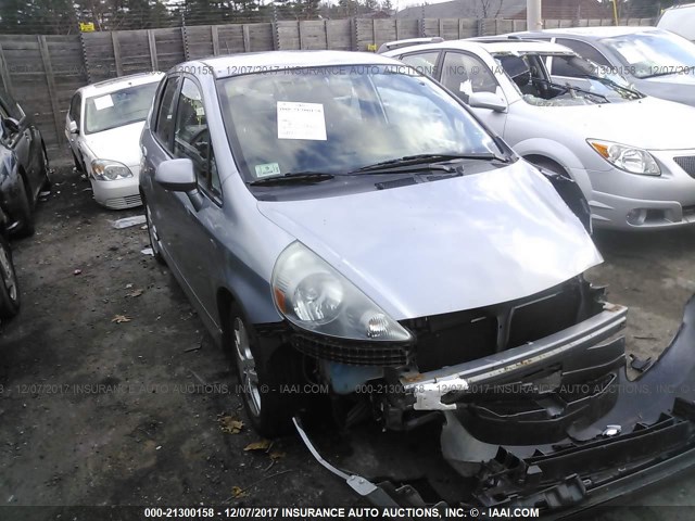 JHMGD38697S057260 - 2007 HONDA FIT S SILVER photo 1