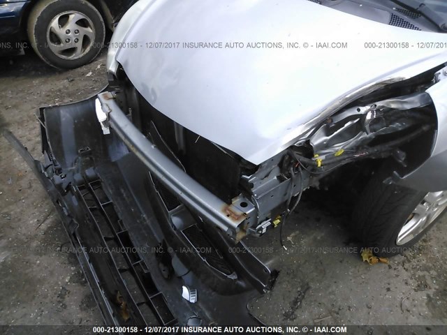 JHMGD38697S057260 - 2007 HONDA FIT S SILVER photo 6