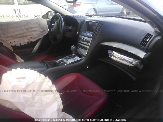 JN1CV6FE2EM900177 - 2014 INFINITI Q60 IPL BLACK photo 5