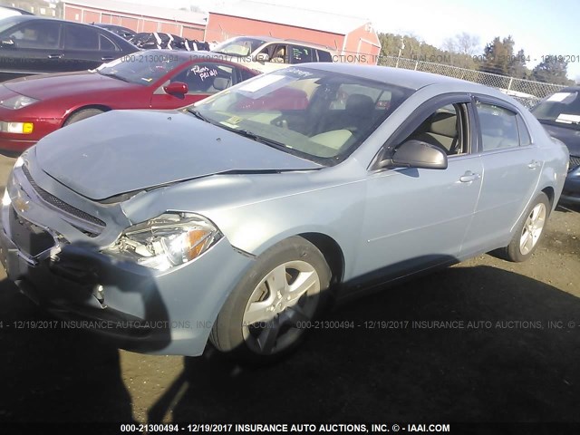 1G1ZG57B794141685 - 2009 CHEVROLET MALIBU LS 蓝色 照片 2