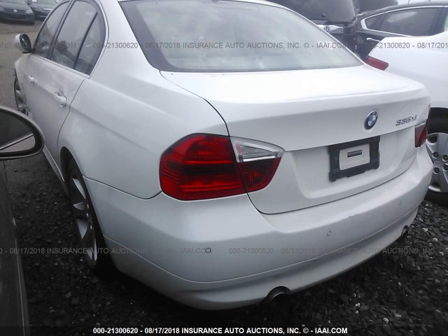 WBAVD53568A282548 - 2008 BMW 335 XI WHITE photo 3