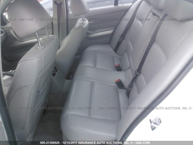 WBAVD53568A282548 - 2008 BMW 335 XI WHITE photo 8