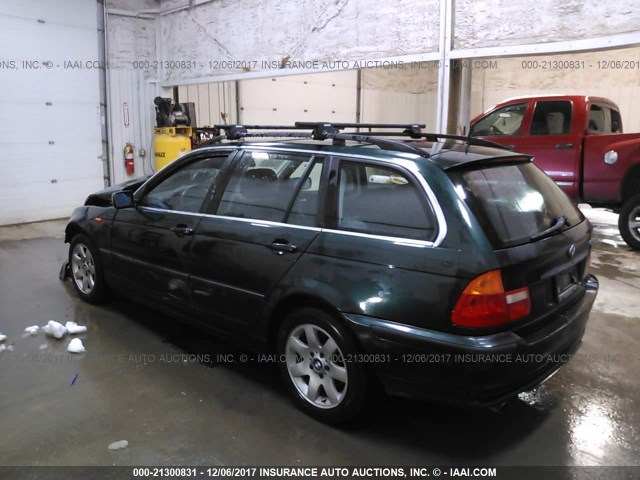 WBAEP33445PF05118 - 2005 BMW 325 XIT GREEN photo 3