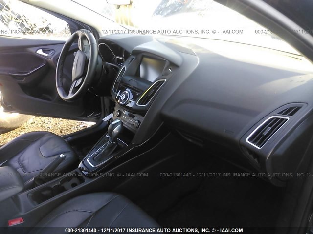 1FADP3J23FL279276 - 2015 FORD FOCUS TITANIUM BLACK photo 5