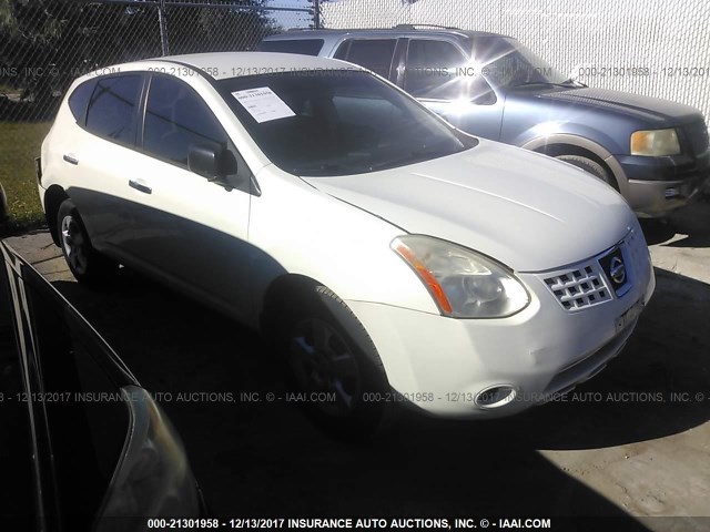 JN8AS5MT8AW027160 - 2010 NISSAN ROGUE S/SL/KROM WHITE photo 1