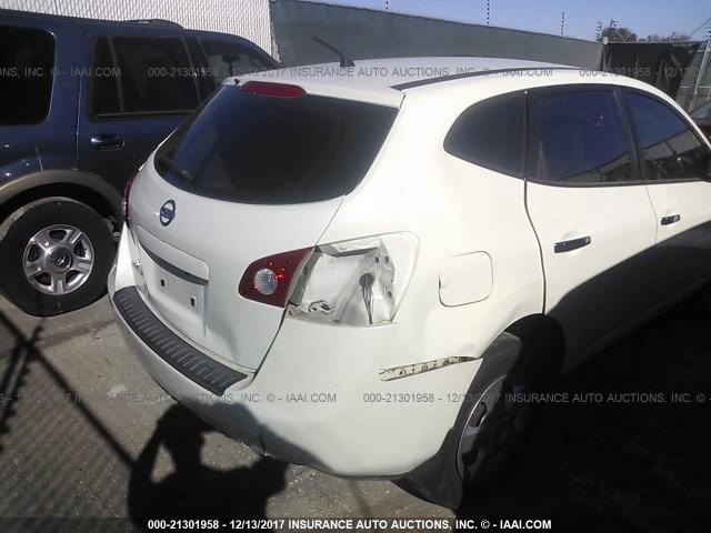 JN8AS5MT8AW027160 - 2010 NISSAN ROGUE S/SL/KROM WHITE photo 6