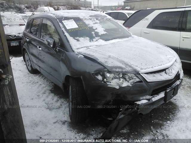 5J8TB18589A004271 - 2009 ACURA RDX TECHNOLOGY GRAY photo 1