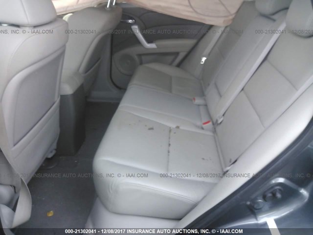 5J8TB18589A004271 - 2009 ACURA RDX TECHNOLOGY GRAY photo 8