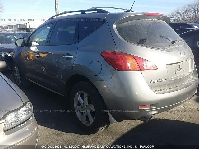 JN8AZ1MW8AW117455 - 2010 NISSAN MURANO S/SL/LE GRAY photo 3