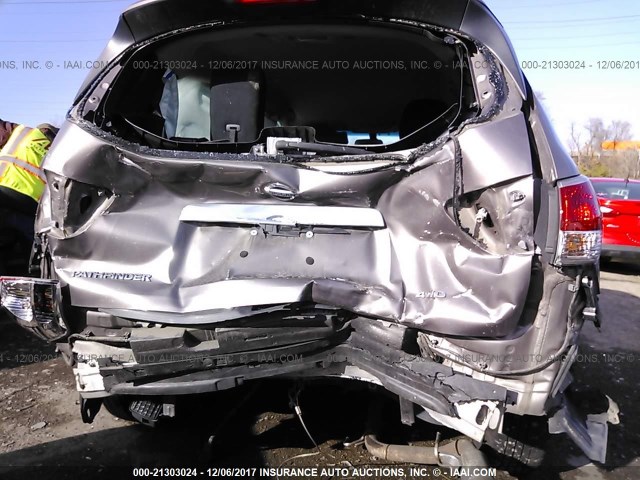 5N1AR2MM3EC726827 - 2014 NISSAN PATHFINDER S/SV/SL/PLATINUM 棕色 照片 6