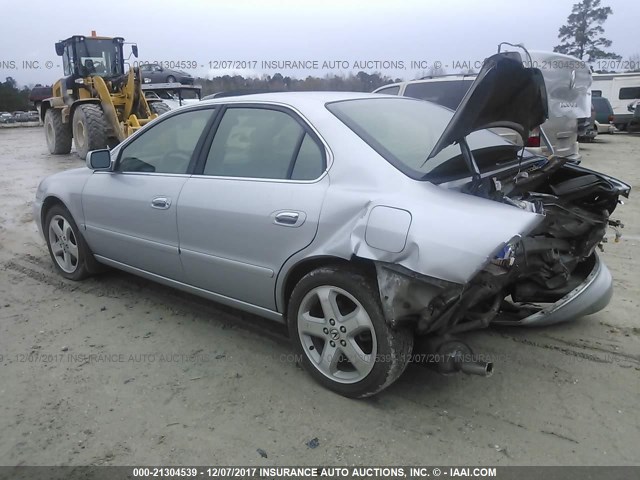 19UUA56853A016073 - 2003 ACURA 3.2TL TYPE-S SILVER photo 3