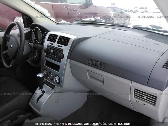 1B3HB48B07D553228 - 2007 DODGE CALIBER SXT SILVER photo 5