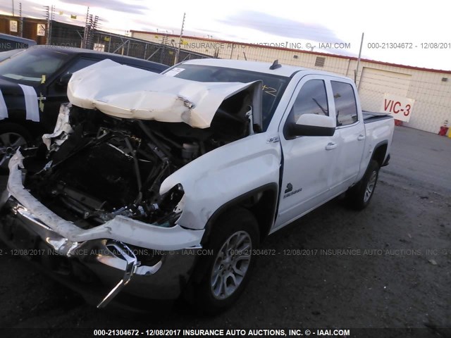 3GTU2MEC7GG179438 - 2016 GMC SIERRA K1500 SLE WHITE photo 2