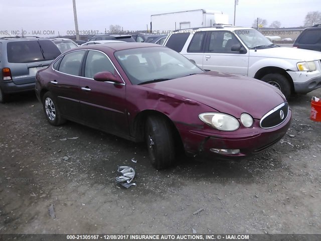 2G4WC582961153036 - 2006 BUICK LACROSSE CX RED photo 1