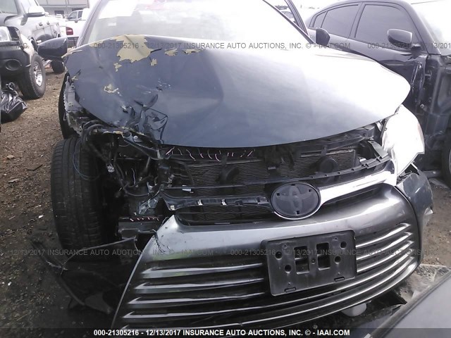 4T4BF1FK0GR545772 - 2016 TOYOTA CAMRY LE/XLE/SE/XSE BLUE photo 6