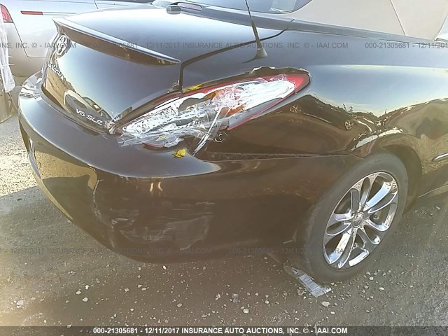 4T1FA38P46U093581 - 2006 TOYOTA CAMRY SOLARA SE/SLE შავი ფოტო 6