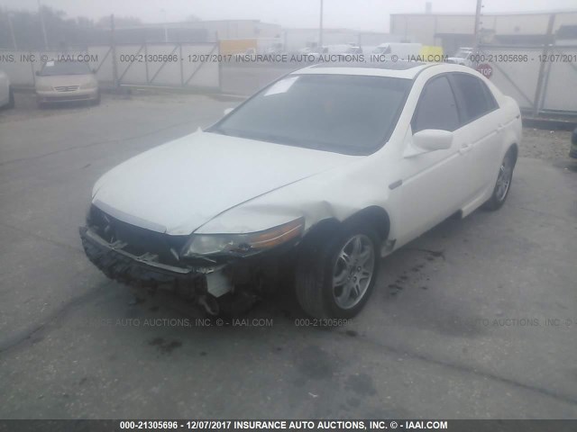 19UUA66206A030047 - 2006 ACURA 3.2TL WHITE photo 2