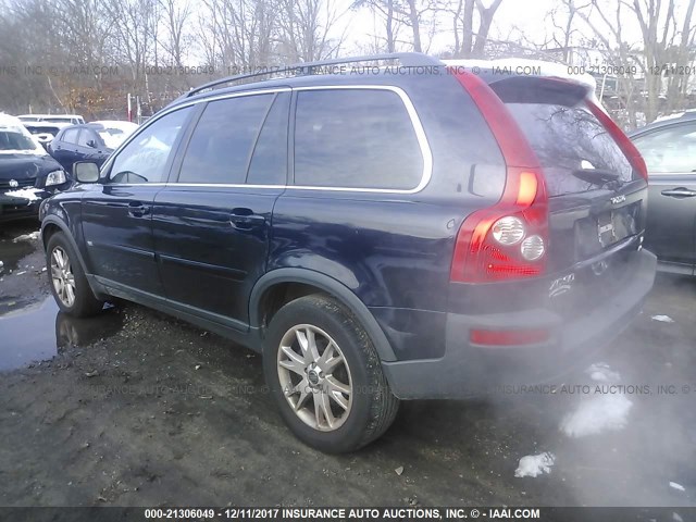 YV1CZ852651207404 - 2005 VOLVO XC90 V8 Dark Blue photo 3