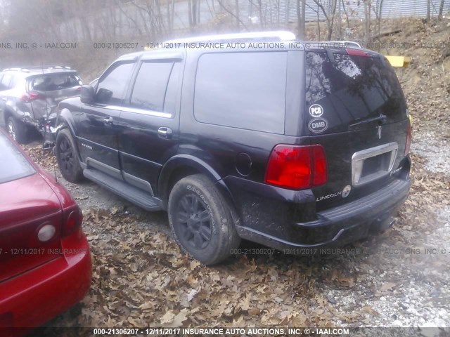 5LMFU28R34LJ23169 - 2004 LINCOLN NAVIGATOR BLACK photo 3