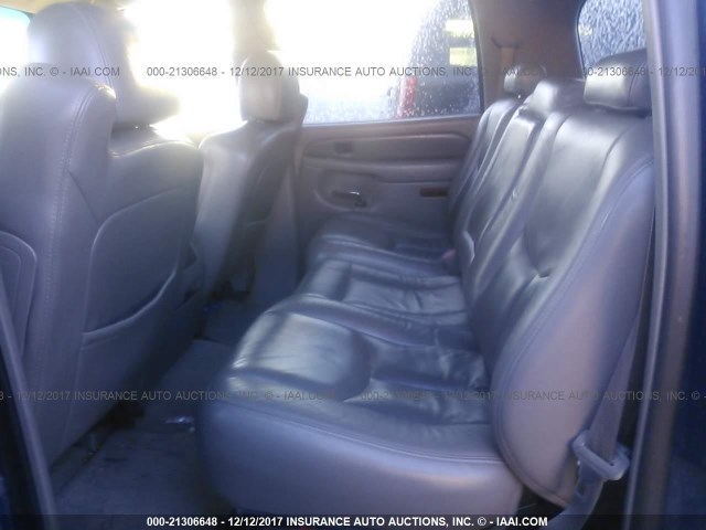 1GKFK66U96J159852 - 2006 GMC YUKON XL DENALI Dark Blue photo 8