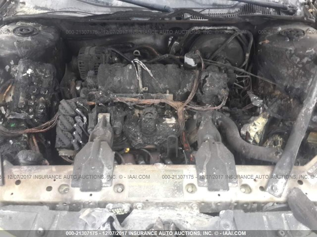 2G2WP522951260107 - 2005 PONTIAC GRAND PRIX SILVER photo 10