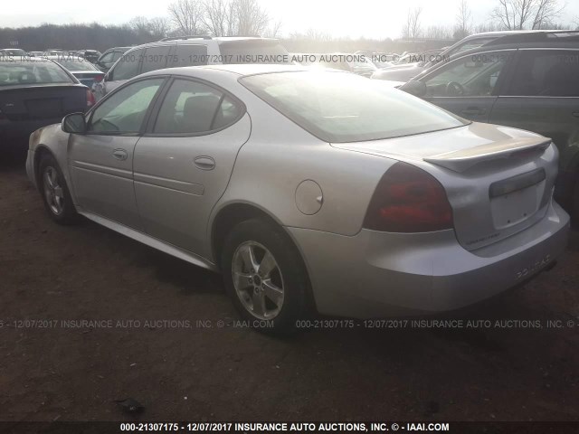 2G2WP522951260107 - 2005 PONTIAC GRAND PRIX SILVER photo 3