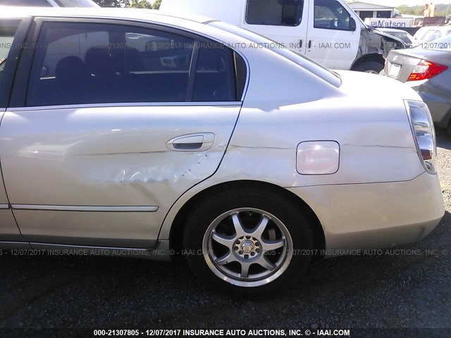 1N4AL11D46N300709 - 2006 NISSAN ALTIMA S/SL SILVER photo 6