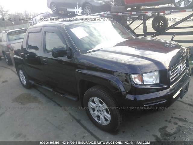 2HJYK16587H524911 - 2007 HONDA RIDGELINE RTL BLACK photo 1