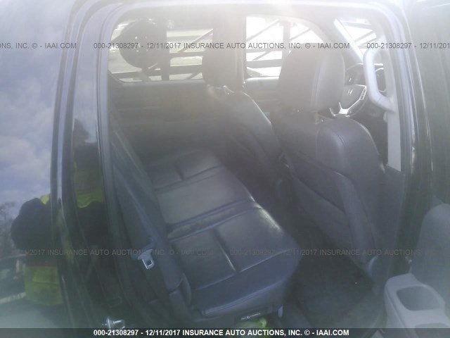 2HJYK16587H524911 - 2007 HONDA RIDGELINE RTL BLACK photo 8