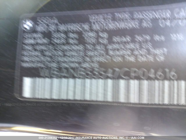 WBANB53547CP04616 - 2007 BMW 550 I BLACK photo 9