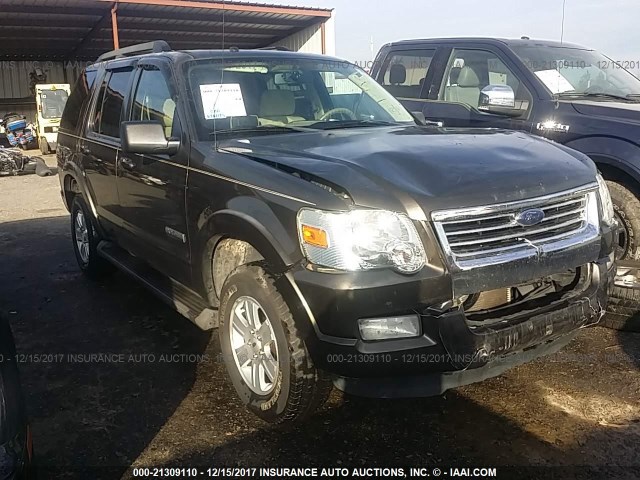 1FMEU63E38UA01664 - 2008 FORD EXPLORER XLT BROWN photo 1